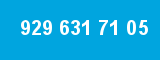 929 631 71 05 929 631 71 05